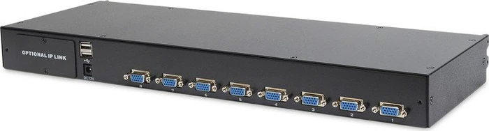 Digitus DS-72210-2, 17" LCD KVM Switch, 8-fach, US