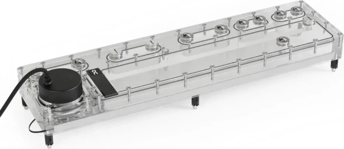 Alphacool Core Distro Plate 480 Links VPP/D5 mit VPP Apex Pumpe, Verteilerplatte