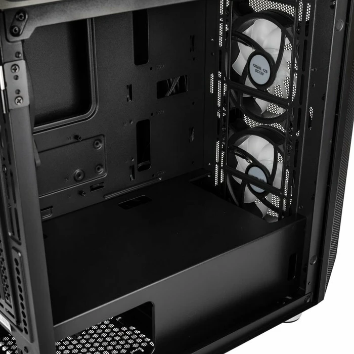 Kolink Citadel Mesh RGB, schwarz, Glasfenster