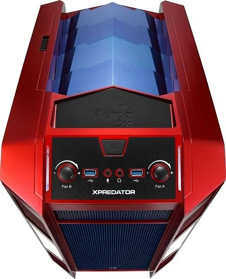 AeroCool Xpredator Cube BR Edition, Acrylfenster