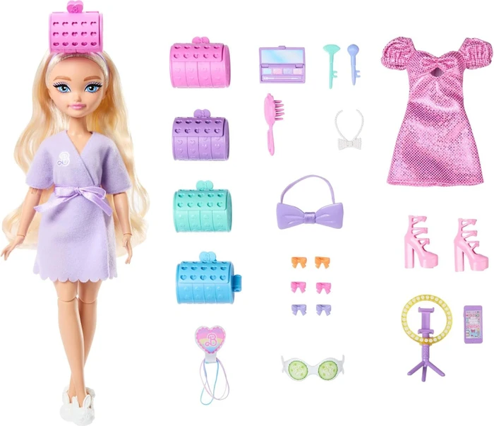 Mattel Barbie - Dream Besties Get Ready With Me Haarsppiel-Puppe