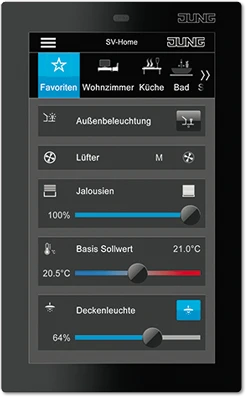 Jung Smart Control 5 Touch-Display