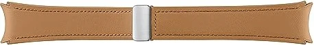 Samsung D-Buckle Hybrid Eco-Leather Band Slim (M/L) für Galaxy Watch 6 Camel