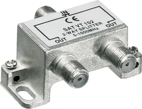 Wentronic Goobay BK-Verteiler 2-fach