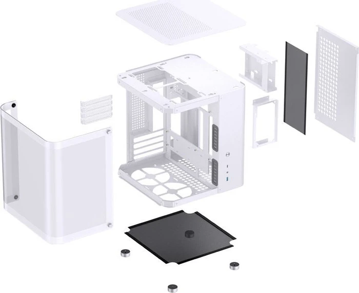 Jonsbo TK-1 2.0 White, Glasfenster