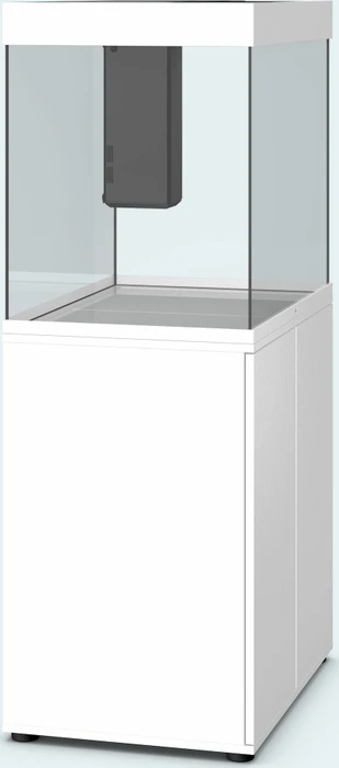 Juwel Lido 200 LED Aquarium-Set mit Unterschrank, weiß/weiß, 200l