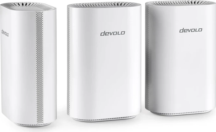 devolo WiFi 7 Mesh BE9300, Router und 2x Access Point Set, 3er-Bundle