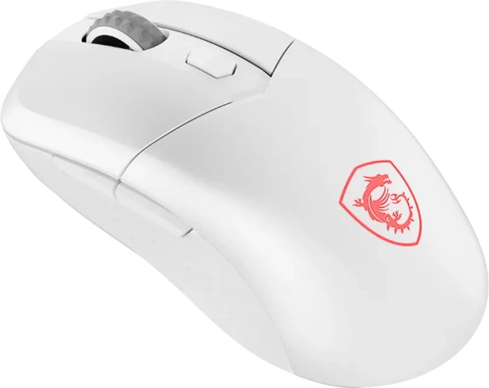 MSI Versa 300 Wireless Gaming Mouse weiß, USB/Bluetooth
