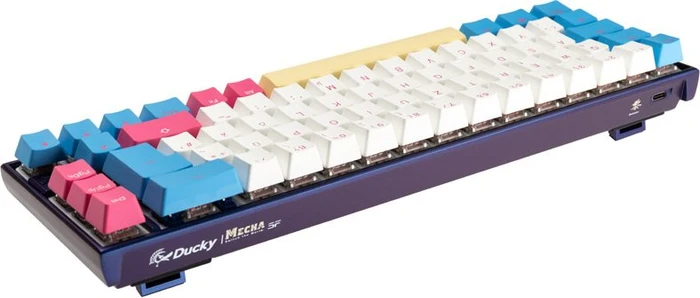 Ducky Mecha SF Limited Dawn Edition PBT, LEDs RGB, MX RGB BLUE, USB, DE