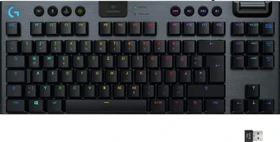 Logitech G915 TKL Carbon, LEDs RGB, schwarz, GL Linear, USB/Bluetooth, FR