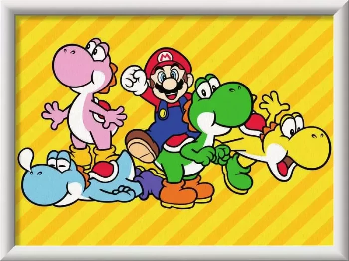 Ravensburger Malen nach Zahlen CreArt Super Mario