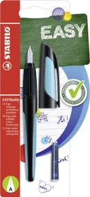 STABILO EASYbuddy schwarz/hellblau, rechte Hand, Anfänger, Blister