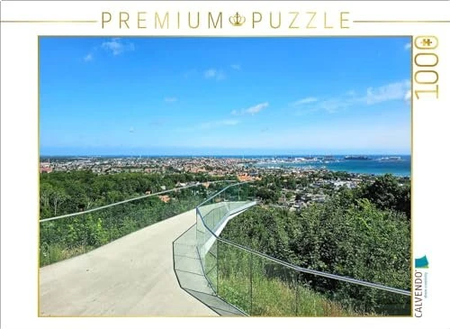 Calvendo Blick auf Frederikshavn von der Aussichtsplattform Pikkerbakken