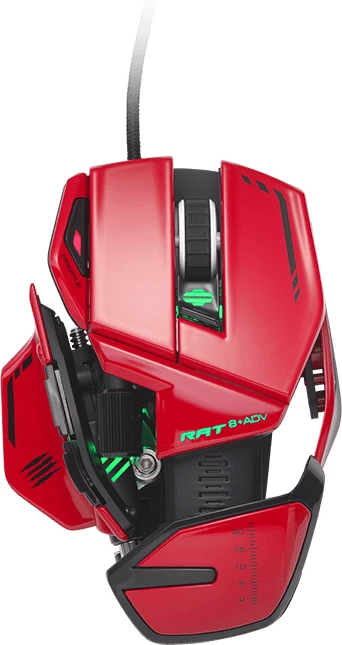 MADCATZ R.A.T. 8+ ADV, rot, USB