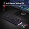 Redragon 2in1 Gamer Value Kit, Mechanical RGB Keyboard (Outemu Brown) + RGB Gaming Mouse, USB, DE Vorschaubild