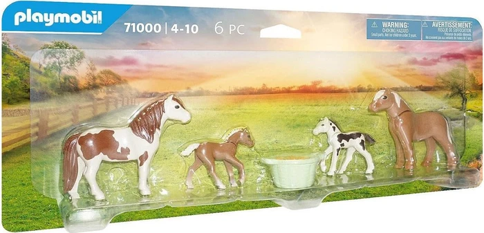 playmobil Country 2 Island Ponys mit Fohlen