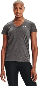 Under Armour Tech V Funktionsshirt kurzarm grau (Damen)