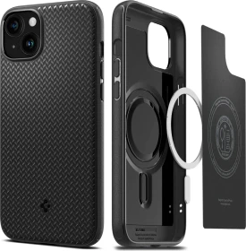 Spigen Mag Armor (MagFit) für Apple iPhone 15 Plus Matte Black