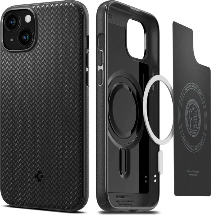 Spigen Mag Armor (MagFit) für Apple iPhone 15 Plus Matte Black