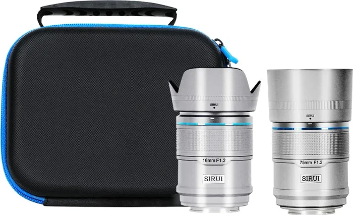 Sirui Sniper 2 Linsen-Set für Sony E silber