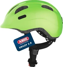 ABUS Smiley 2.0 Kinderhelm sparkling green