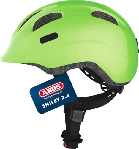 ABUS Smiley 2.0 Kinderhelm sparkling green