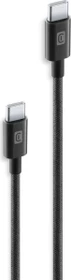 Cellularline Braided Cable USB-C/USB-C 2.5m schwarz