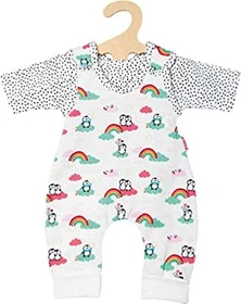 Heless Strampler mit T-Shirt Pinguin Pünktchen 28-35cm
