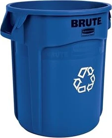 Rubbermaid Brute 76l blau