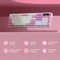 Redragon Terraflare K762 Pro Wireless, White & Pink, LEDs RGB, Mint Mambo, USB/Bluetooth, US Vorschaubild