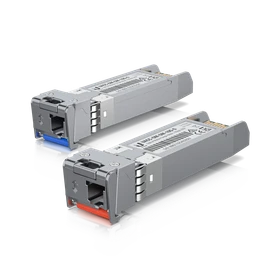 Ubiquiti UniFi UACC 10G LAN-Transceiver, LC-Simplex SM 10km, SFP+, 2er-Pack (UACC-OM-SM-10G-S-2)
