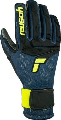 Reusch Marco Odermatt Handschuhe night sky/safety yellow