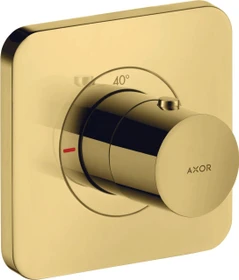 Hansgrohe Axor Citterio E Thermostatmodul 120/120 polished gold optic