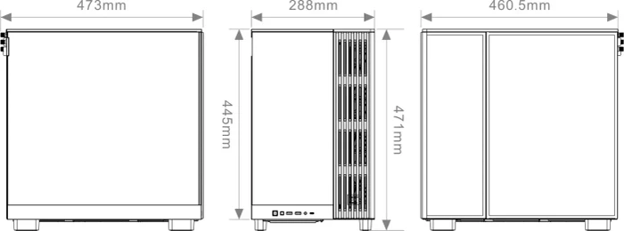Thermaltake View 380 XL WS ARGB Snow, weiß/braun, Glasfenster
