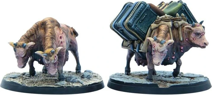 Fallout: Wasteland Warfare - Creatures: Brahmin Herd
