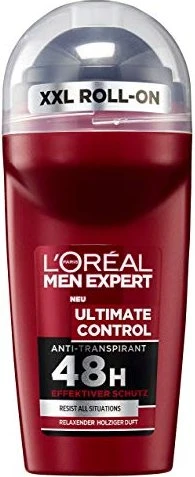 L'Oréal Men Expert Ultimate Control Deodorant Roll-On, 50ml