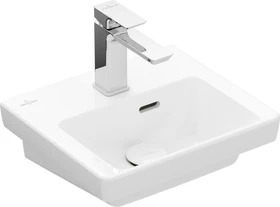 Villeroy & Boch Subway 3.0 Handwaschbecken 37x30.5x13cm, mit Überlauf, weiß alpin ceramicplus