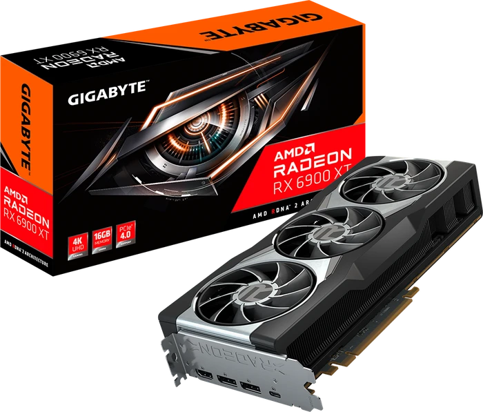 GIGABYTE Radeon RX 6900 XT, 16GB GDDR6, HDMI, USB-C, 2x DP