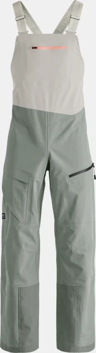 Ortovox Ravine Plus 3L Bib Skihose lang green sage (Damen)