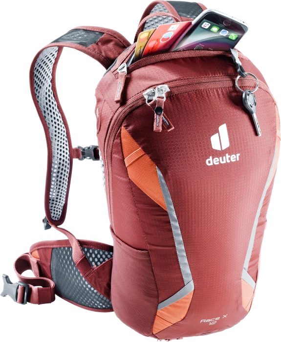 Deuter Race X redwood/paprika
