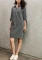 Street One Studio Knielanges Cordkleid Kleid deep stone grey (Damen) Vorschaubild