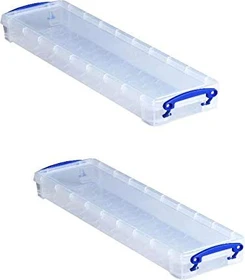 Really Useful Box Aufbewahrungsbox, 7l, transparent