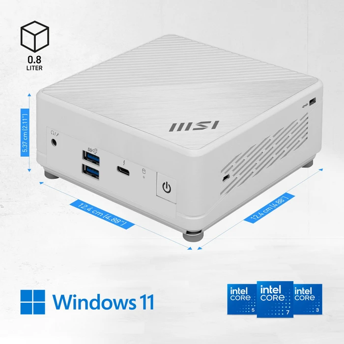 MSI Cubi 5 1M-483BEU, weiß, Core 5 120U, 16GB RAM