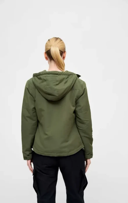 Brandit Windbreaker Frontzip Jacke olive (Damen)