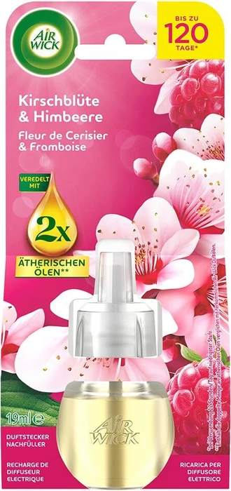 Air Wick Duftölflakon Kirschblüte & Himbeere Refill, 19ml