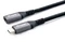 Equip USB-C Verlängerung, USB 3.1, 10Gb/s, USB-C 3.1 [Stecker] auf USB-C 3.1 [Buchse], Verlängerungskabel C/C, 0.5m, schwarz Vorschaubild