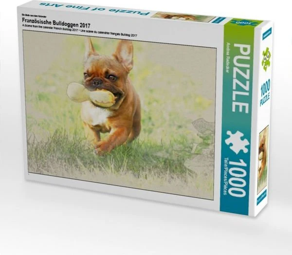 Calvendo Ein Motiv aus dem Kalender Französische Bulldoggen 2017