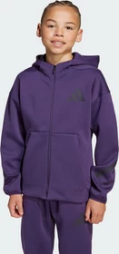 adidas Z.N.E. Zip Hoodie aurora plum/aurora black (Junior)