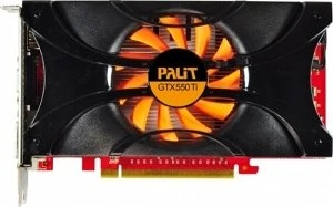 Palit GeForce GTX 550 Ti, 1GB GDDR5, VGA, DVI, HDMI