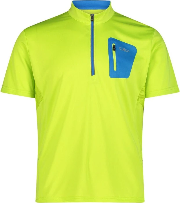 CMP Free Bike Half Zip Trikot kurzarm limetten (Herren)